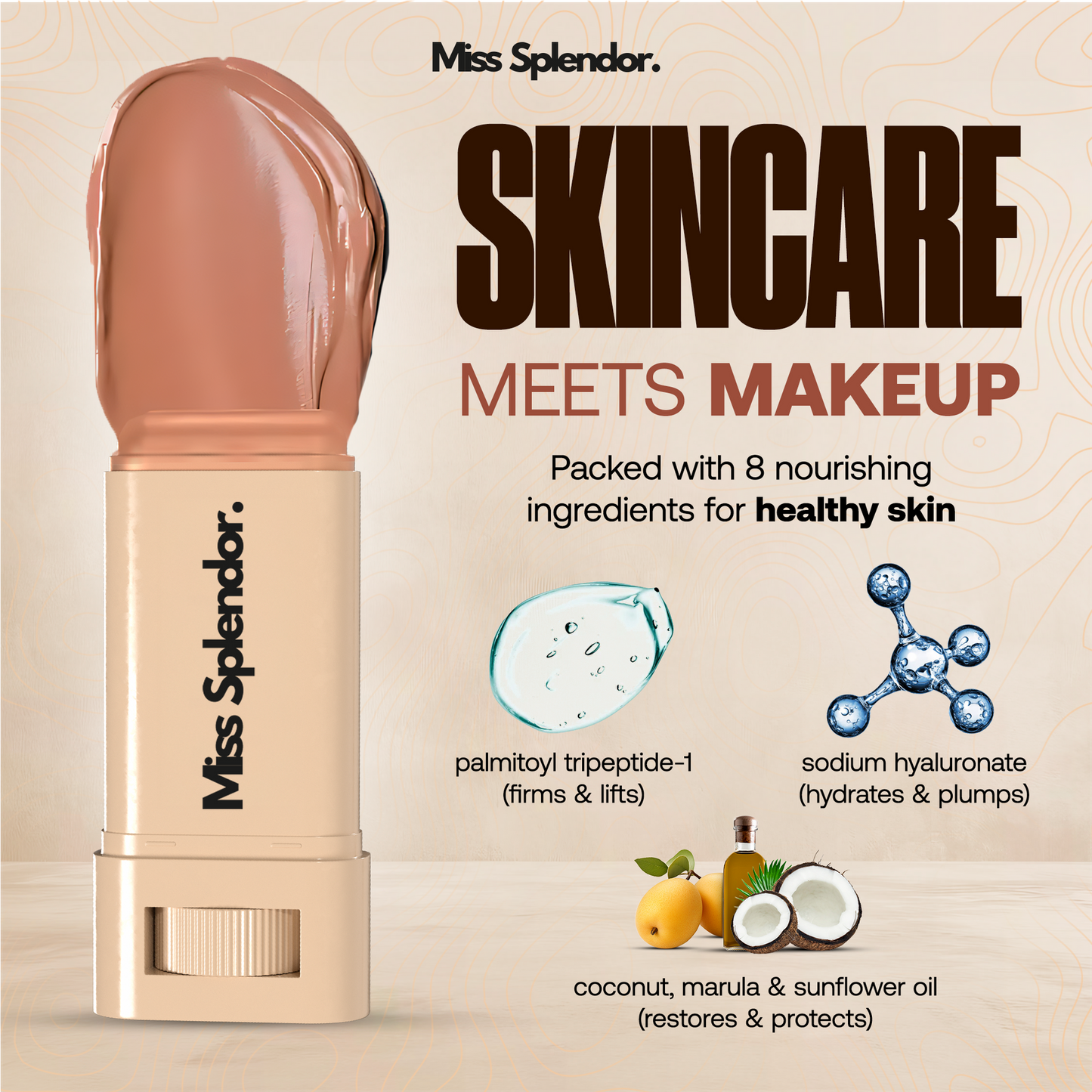 Miss Splendor Serum Boosted Skin Tint Balm